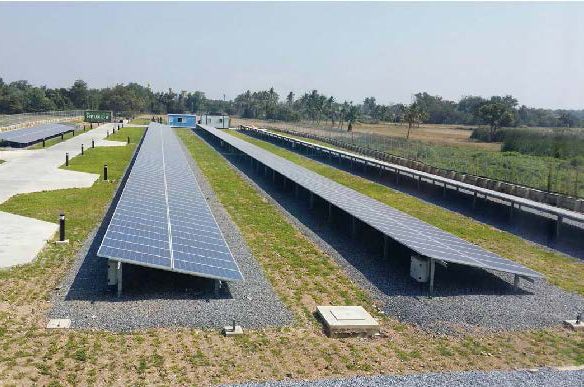 500kWp solar and LFP micro-grid smart grid project in Samkok, Thailand