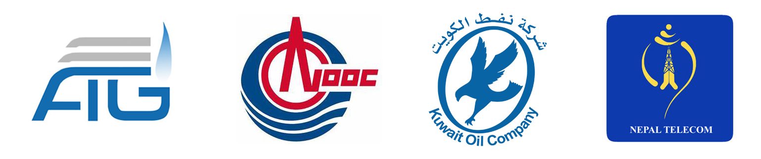Logos of Joyoy Energy Tech clients and industry partners